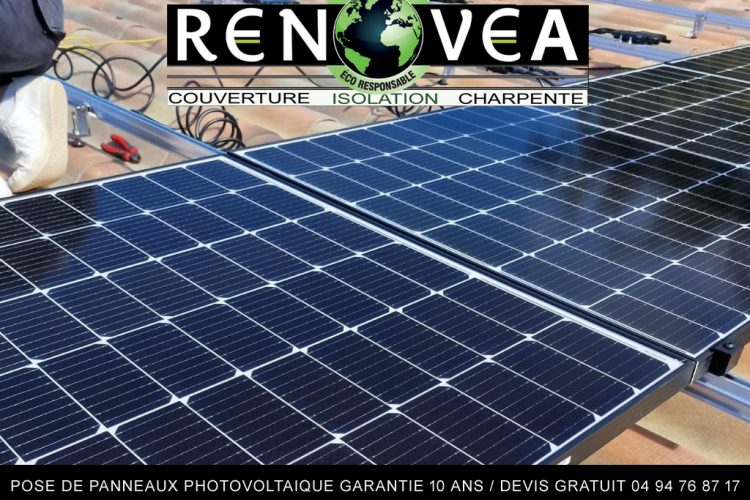 pose de panneaux photovoltaïque