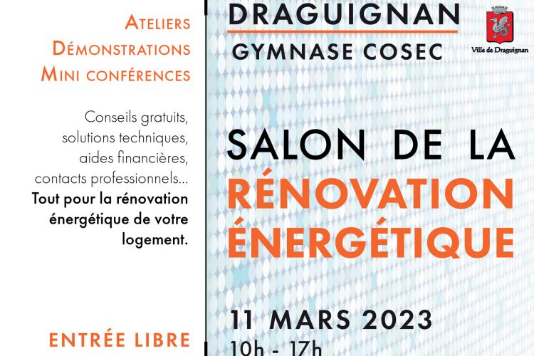 Salon de la Rénovation Energétique – Ville de Draguignan